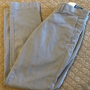 Polo Ralph Lauren Blue and White Seersucker Pants